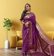 Antique Muga Soft Silk